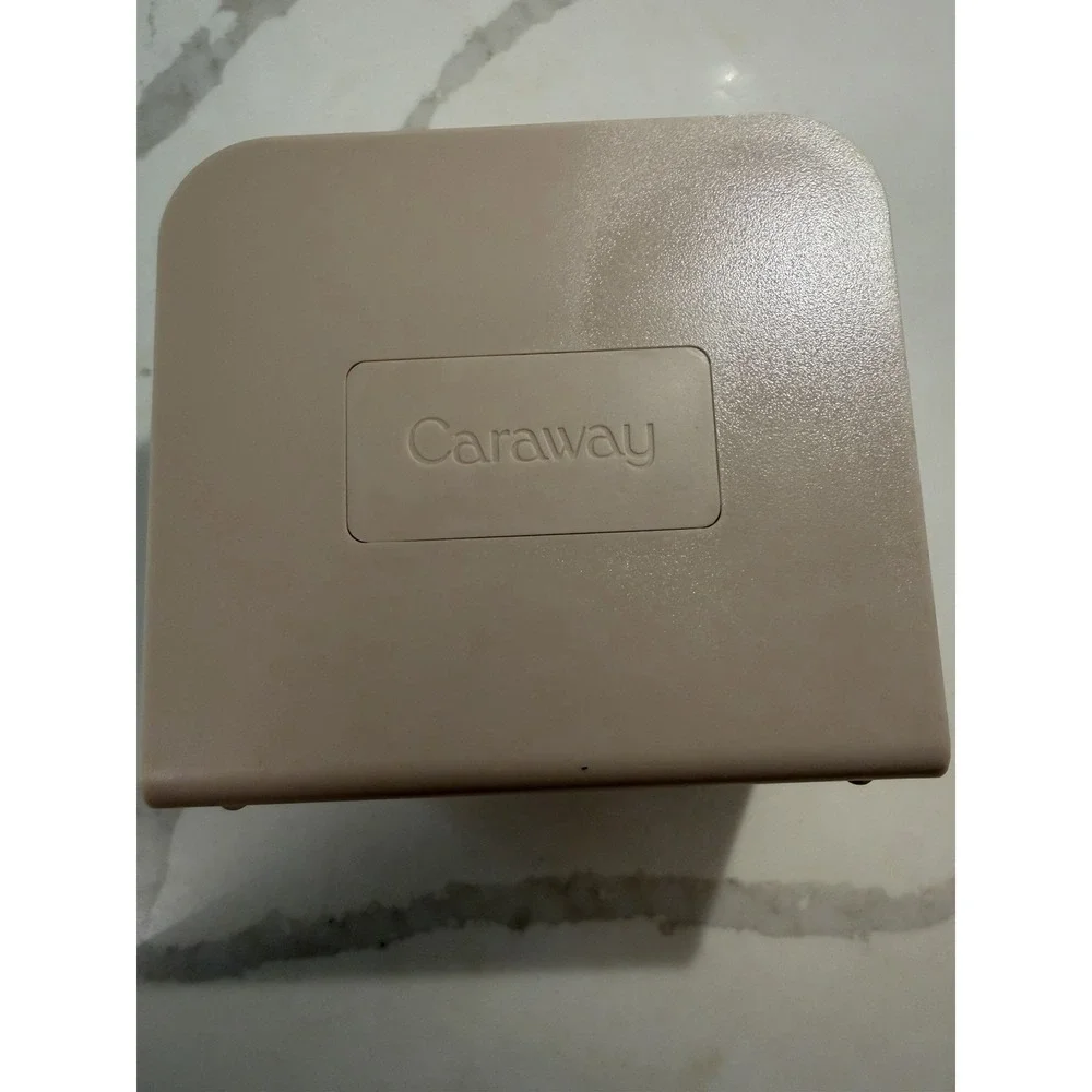 Caraway Set Of 3 Magnetic Pot Pan Lid Holder Organizer Storage Dividers Beige